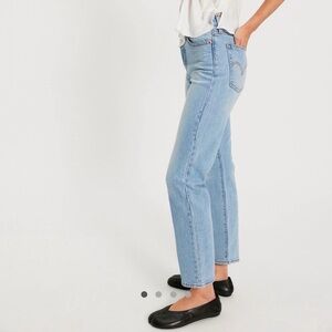 Levi's Premium Wedgie Straight Ankle Jeans